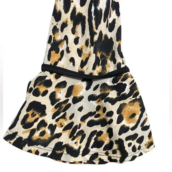 Cure.  Leopard Long Sleeve Dress XL - Picture 4 of 4